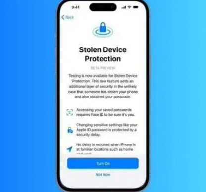 新市苹果授权维修店分享被盗设备保护功能开启方法 