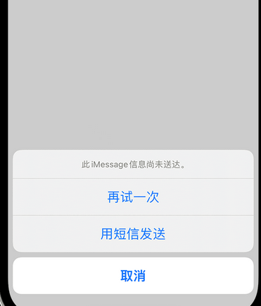 新市apple维修iPhone上无法正常发送iMessage信息